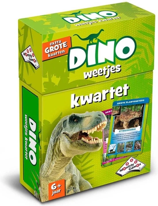 Identity Games Dino Weetjes Kwartet 7 Identity Games Dino Weetjes Kwartet - Afbeelding 5