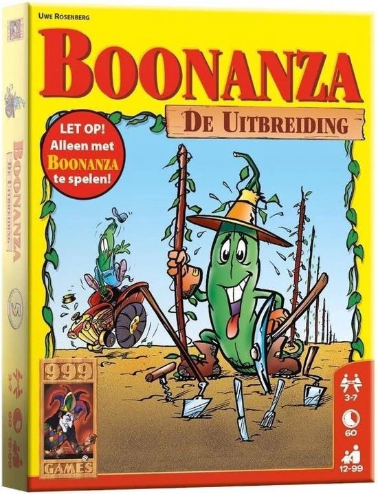 999 Games Boonanza: De Uitbreiding Kaartspel 3 999 Games Boonanza: De Uitbreiding Kaartspel