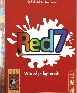 999 Games Red 7 Kaartspel -Spellen Kast 550x717 16