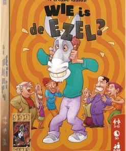 999 Games Wie Is De Ezel Kaartspel