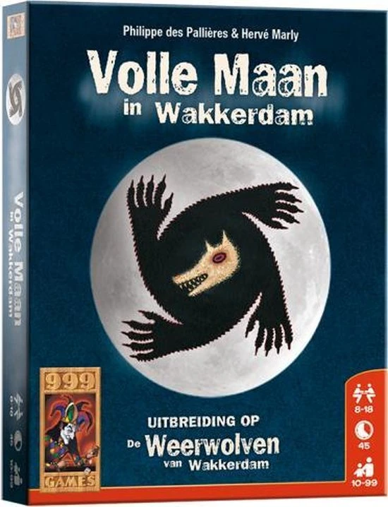 999 Games Weerwolven Van Wakkerdam:Volle Maan In Wakkerdam Uitbreiding Kaartspel 15 999 Games Weerwolven Van Wakkerdam:Volle Maan In Wakkerdam Uitbreiding Kaartspel - Afbeelding 13