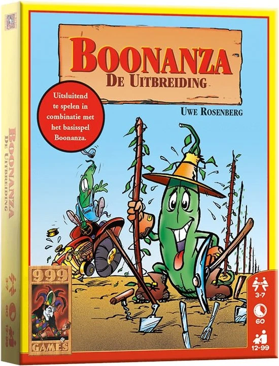 999 Games Boonanza: De Uitbreiding Kaartspel 6 999 Games Boonanza: De Uitbreiding Kaartspel - Afbeelding 4