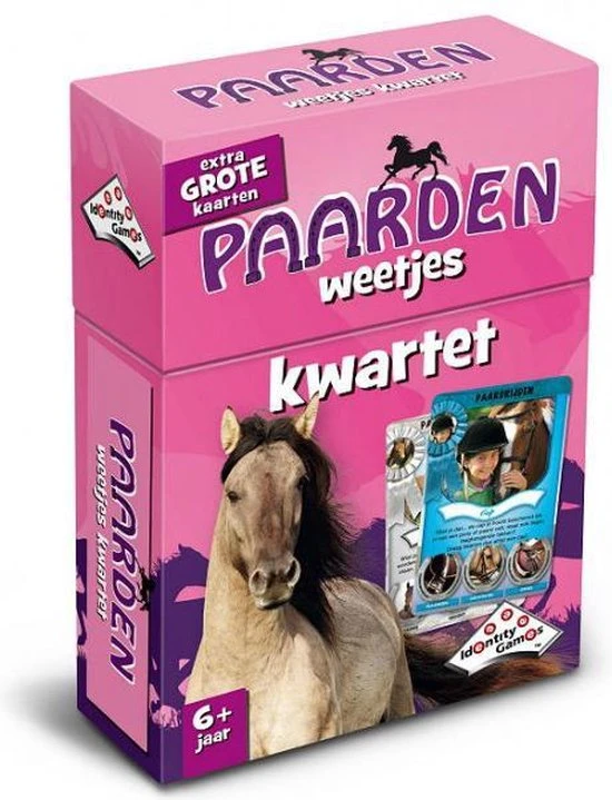Identity Games Paarden Weetjeskwartet 8 Identity Games Paarden Weetjeskwartet - Afbeelding 6