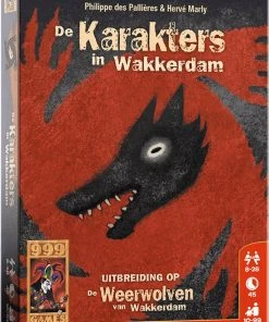 999 Games De Weerwolven Van Wakkerdam: Karakters Uitbreiding Kaartspel -Spellen Kast 550x719 6