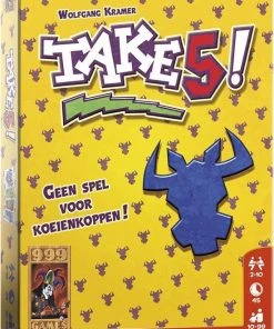 999 Games Take 5! Kaartspel -Spellen Kast 550x720 1