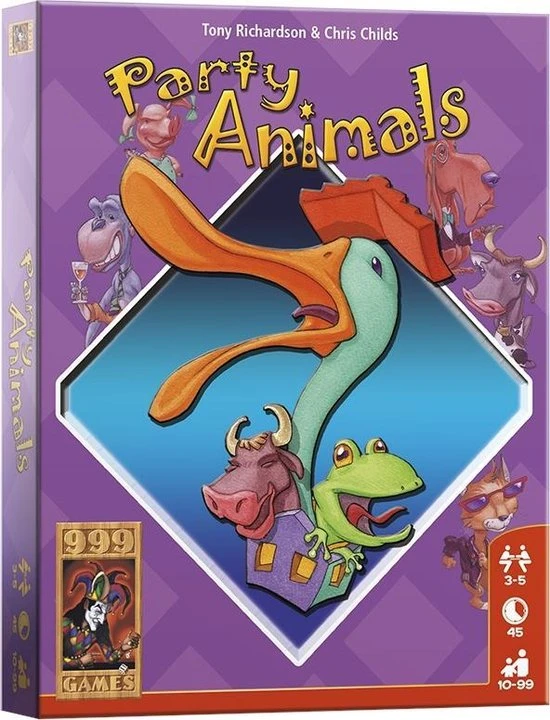 999 Games Party Animals Kaartspel 3 999 Games Party Animals Kaartspel