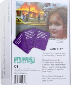 What Do You Meme - Kaartspel / Familiespel / Partyspel - Engelstalige Editie -Spellen Kast 550x722