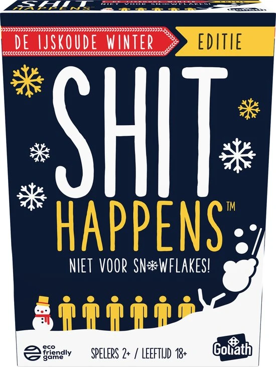 Goliath Shit Happens: De IJskoude Winter Editie 18+ - Engelstalig Kaartspel - Partyspel 6 Goliath Shit Happens: De IJskoude Winter Editie 18+ - Engelstalig Kaartspel - Partyspel - Afbeelding 4