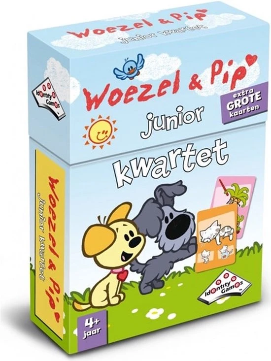 Identity Games Woezel & Pip Junior Kwartet 6 Identity Games Woezel & Pip Junior Kwartet - Afbeelding 4