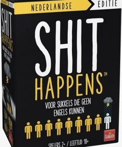 Goliath Shit Happens 18+ - Engelstalig Kaartspel - Partyspel -Spellen Kast 550x740