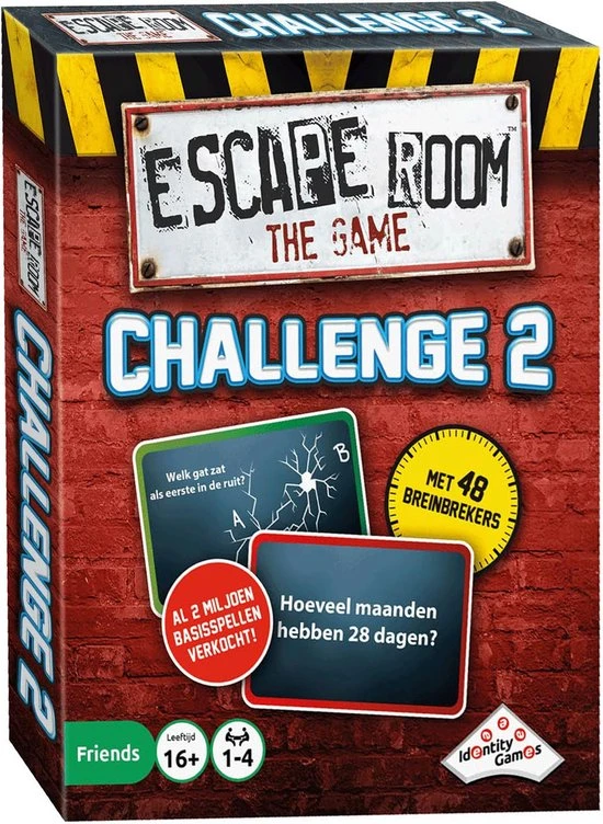 Identity Games Escape Room The Game Challenge 2 Kaartspel 5 Identity Games Escape Room The Game Challenge 2 Kaartspel - Afbeelding 3