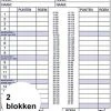 Haza 2x Scoreblokken Klaverjassen 50 Vellen - Kaartspellen - Familiespelletjes - Klaverjassen Score Notitieblok 2 Stuks