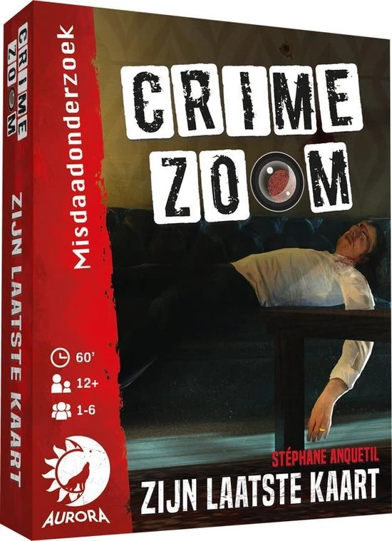 Lucky Duck Games Crime Zoom Case 'Zijn Laatste Kaart' - Kaartspel 3 Lucky Duck Games Crime Zoom Case 'Zijn Laatste Kaart' - Kaartspel