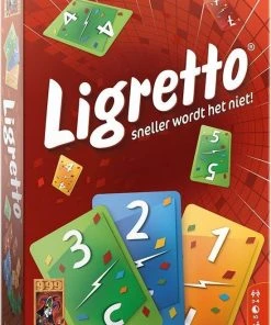 999 Games Ligretto Rood Kaartspel
