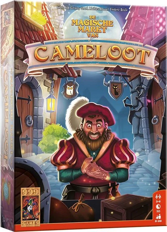 999 Games De Magische Markt Van Cameloot Kaartspel 13 999 Games De Magische Markt Van Cameloot Kaartspel - Afbeelding 11