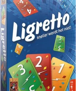 999 Games Ligretto Blauw Kaartspel -Spellen Kast 550x767 1