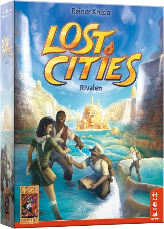 999 Games Lost Cities: Rivalen Kaartspel 7 999 Games Lost Cities: Rivalen Kaartspel - Afbeelding 5