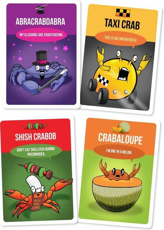Exploding Kittens You've Got Crabs - Engelstalig Kaartspel 5 Exploding Kittens You've Got Crabs - Engelstalig Kaartspel - Afbeelding 3