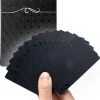 2BEFUN Waterdichte Kaarten - Zwart - Luxe Kaartspel - Speelkaarten - Pokerkaarten - Drankspel - Ook Geschikt Als Kerst Cadeau Voor Man En Vrouw, Voor Grote Kinderen Of Sinterklaas Schoencadeautjes - Cadeautjes -Spellen Kast 550x772 4