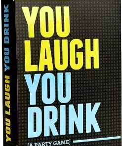 Merkloos You Laugh You Drink - Party Game - Drankspel