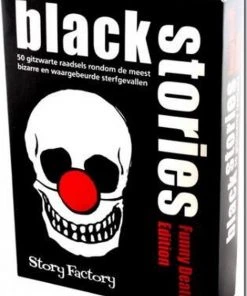Story Factory Black Stories Funny Death 13 Story Factory Black Stories Funny Death -Spellen Kast 550x785 1