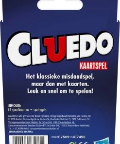 Hasbro Gaming Cluedo - Kaartspel -Spellen Kast 550x787