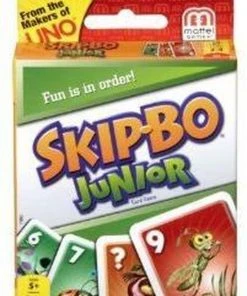 Mattel Games Skip Bo Junior - Kaartspel -Spellen Kast 550x788 1