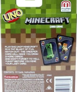 Mattel Games UNO Minecraft - Kaartspel -Spellen Kast 550x794 2