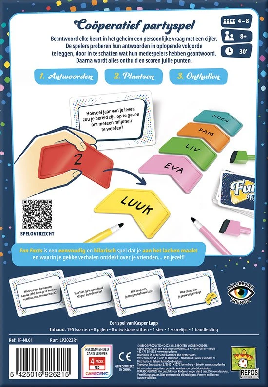 Repos Production Fun Facts - Kaartspel 9 Repos Production Fun Facts - Kaartspel - Afbeelding 7