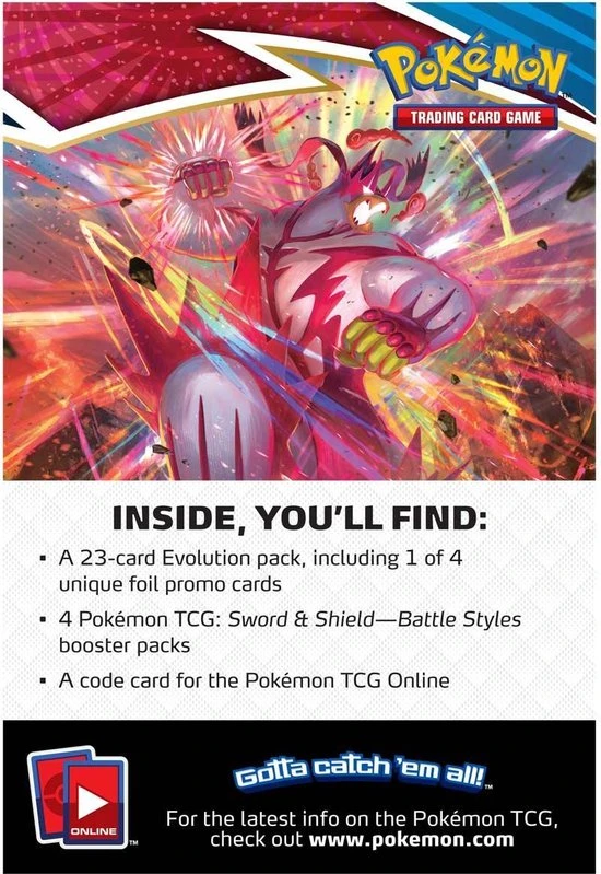 Pokémon Pokemon TCG Sword & Shield - Battle Styles Build & Battle Box (prerelease) 7 Pokémon Pokemon TCG Sword & Shield - Battle Styles Build & Battle Box (prerelease) - Afbeelding 5