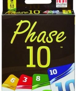 Phase 10 - Mattel Games - Kaartspel -Spellen Kast 550x801 1