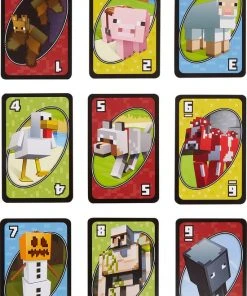 Mattel Games UNO Minecraft - Kaartspel -Spellen Kast 550x801 2
