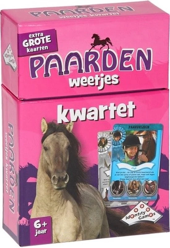 Identity Games Paarden Weetjeskwartet 12 Identity Games Paarden Weetjeskwartet - Afbeelding 10