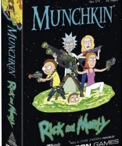 Steve Jackson Games USAopoly Munchkin Rick And Morty -Spellen Kast 550x804 4