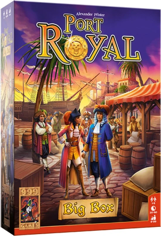 999 Games Port Royal Big Box Kaartspel 6 999 Games Port Royal Big Box Kaartspel - Afbeelding 4