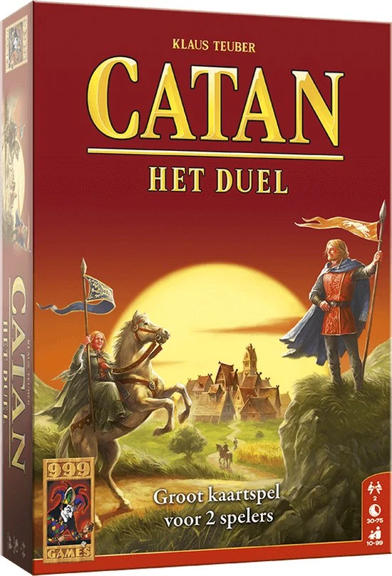 999 Games Catan: Het Duel Kaartspel 4 999 Games Catan: Het Duel Kaartspel - Afbeelding 2