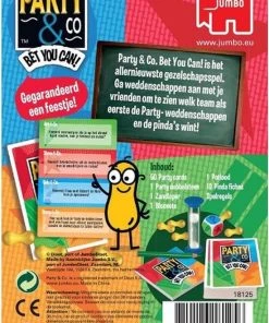 Jumbo Party & Co Bet You Can - Gezelschapsspel - Kaarten - Bordspel - Familie - Familiespel - Vrienden -Spellen Kast 550x810 5