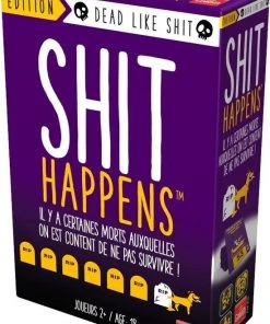 Goliath Gezelschapsspel Shit Happens (fr) 15 Cm Karton Paars -Spellen Kast 550x810 6
