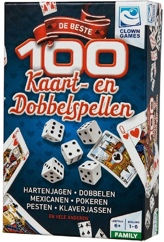 Clown Games 100 Kaart&Dobbel Spellen 8 Clown Games 100 Kaart&Dobbel Spellen - Afbeelding 6