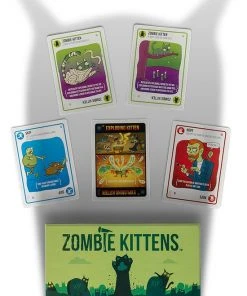 Exploding Kittens Zombie Kittens - Engelstalig Kaartspel 12 Exploding Kittens Zombie Kittens - Engelstalig Kaartspel -Spellen Kast 550x817 1