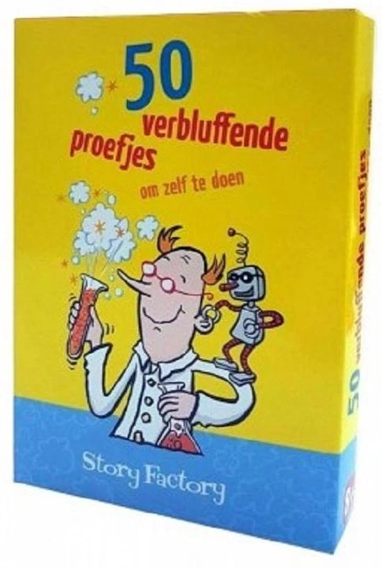 Story Factory 50 Verbluffende Proefjes Om Zelf Te Doen 4 Story Factory 50 Verbluffende Proefjes Om Zelf Te Doen - Afbeelding 2