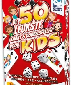 Clown Games Kids 50 Kaart&Dobbel Spellen -Spellen Kast 550x819 22