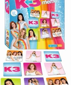 K3 - Kaartspel - Memo - Kijk Goed Naar De Leuke Foto's Van Jouw Favoriete K3-tjes En Zoek Waar Het Andere Kaartje Ligt - Met 72 Kaartjes -Spellen Kast 550x824 6
