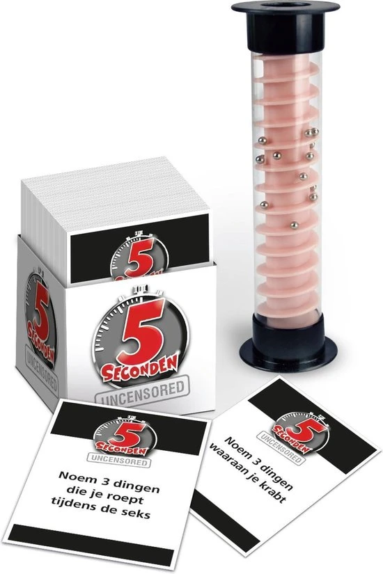 Megableu 5 Seconden Uncensored - Kaartspel - Spelletjes Voor Volwassenen - 18+ Spel 7 Megableu 5 Seconden Uncensored - Kaartspel - Spelletjes Voor Volwassenen - 18+ Spel - Afbeelding 5