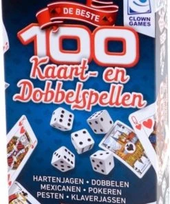 Clown Games 100 Kaart&Dobbel Spellen